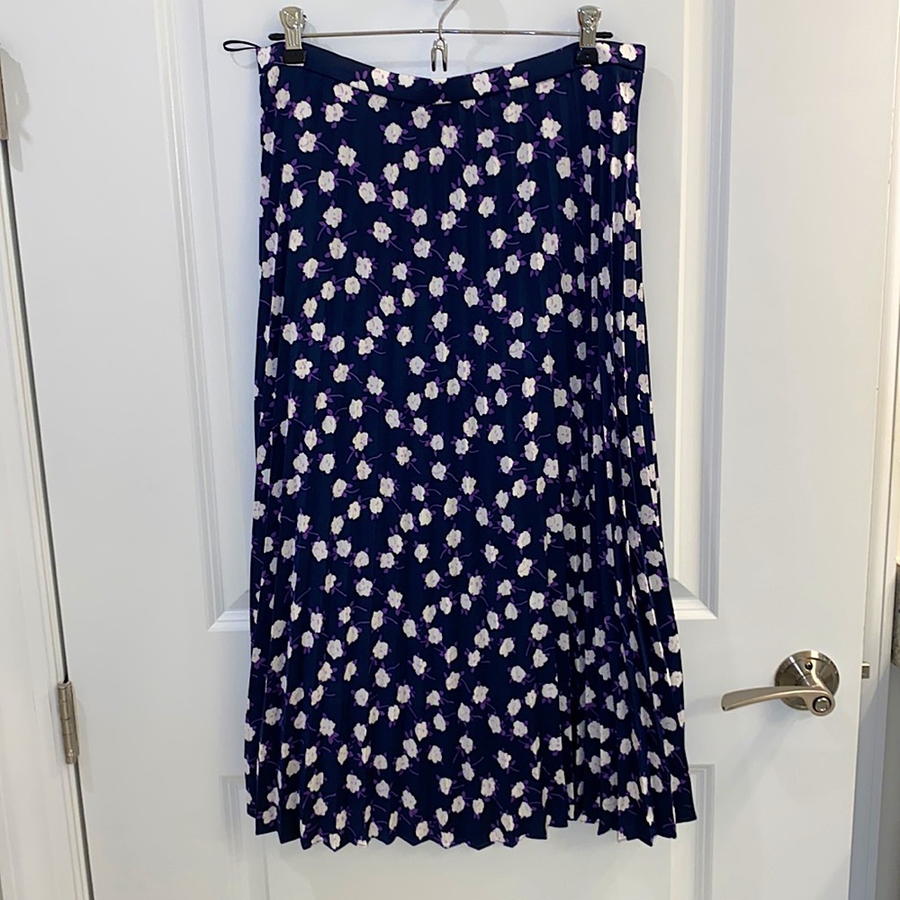Floral print J. Crew skirt